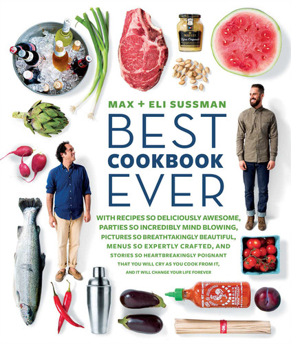 The Best Cookbook Ever book cover by Max and Eli Sussman