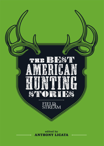 The Best American Hunting Stories (Field & Stream) book cover by Anthony Licata