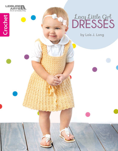 Lacy Little Girl Dresses book cover by Lois J. Long