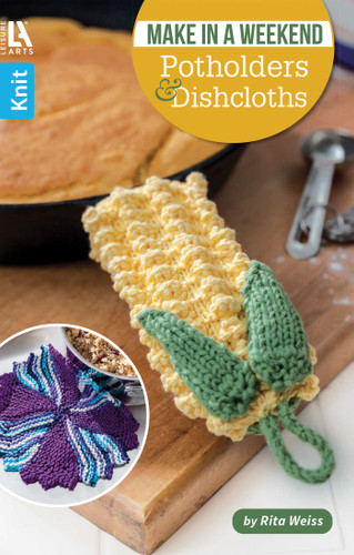 Make in a Weekend Potholders and Dishcloths book cover by Leisure Arts