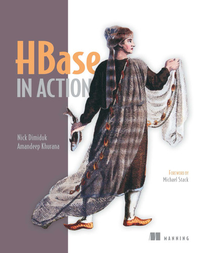 HBase in Action book cover by Nick Dimiduk, Amandeep Khurana