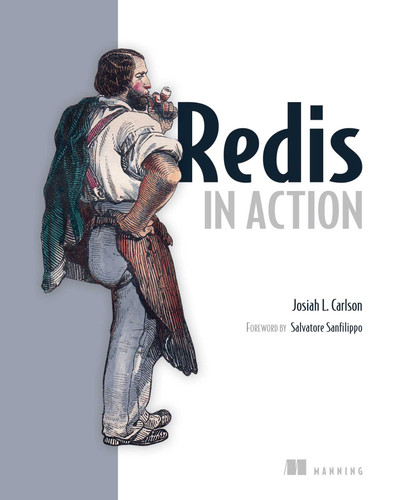 Redis in Action book cover by Josiah L Carlson