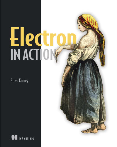 Electron in Action book cover by Steven Kinney