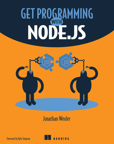 Get Programming with Node.js book cover by Jonathan Wexler