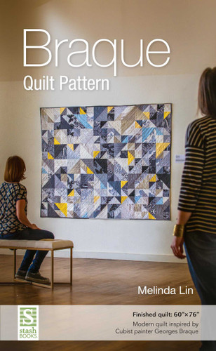 Braque Quilt Pattern book cover by Melinda Lin