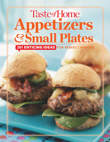Taste of Home Appetizers & Small Plates: 201 Enticing Ideas For Perfect Parties (TOH Mini Binder) book cover by Taste of Home Taste of Home