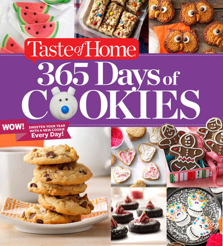 Taste of Home 365 Days of Cookies: Sweeten Your Year with a New Cookie Every Day (Taste of Home Baking) book cover by 