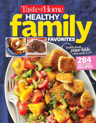 Taste of Home Healthy Family Favorites Cookbook (Taste of Home Heathy Cooking) book cover by Editors at Taste Of Home