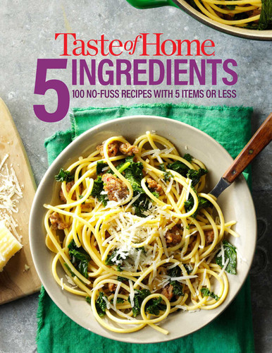 Taste of Home 5 Ingredient Mini Binder (TOH Mini Binder) book cover by Editors at Taste Of Home