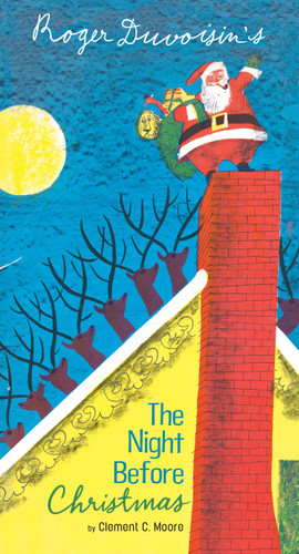The Night Before Christmas book cover by Roger Duvoisin, Clement C. Moore