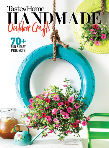 Taste of Home Handmade Outdoor Crafts: 70+ Fun & Easy Projects (TOH Handmade) book cover by Editor's at Taste of Home