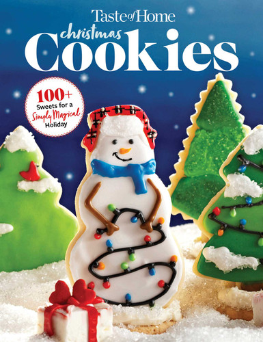 Taste of Home Christmas Cookies Mini Binder: 100+ Sweets for a Simply Magical Holiday (Taste of Home Holidays) book cover by 