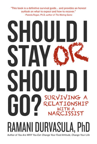 Should I Stay or Should I Go: Surviving A Relationship with a Narcissist book cover by Ramani Durvasula