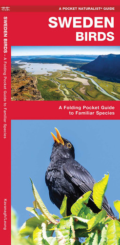 Sweden Birds: A Folding Pocket Guide to Familiar Species (Wildlife and Nature Identification) book cover by James Kavanagh