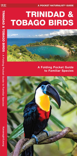 Trinidad & Tobago Birds: A Folding Pocket Guide to Familiar Species (Nature Observation International) book cover by James Kavanagh