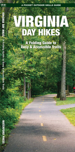 Virginia Day Hikes: A Folding Guide to Easy & Accessible Trails (Day Hikes) book cover by J.M. Kavanagh