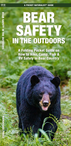 Bear Safety in the Outdoors: A Folding Pocket Guide on How to Hike, Camp, Fish & RV Safely in Bear Country (Outdoor Recreation and Survival) book cover by Jason Schwartz
