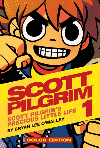 Scott Pilgrim Vol. 1: Precious Little Life (Scott Pilgrim) book cover by Bryan Lee O'Malley