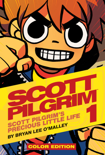 Scott Pilgrim Vol. 1: Precious Little Life (Scott Pilgrim) book cover by Bryan Lee O'Malley