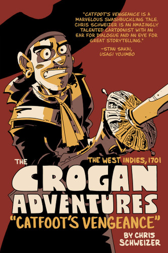 The Crogan Adventures: Catfoot's Vengeance (The Crogan Adventures) book cover by Chris Schweizer