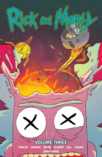 Rick and Morty Vol. 3 (Rick and Morty) book cover by Tom Fowler