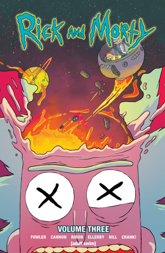 Rick and Morty Vol. 3 (Rick and Morty) book cover by Tom Fowler