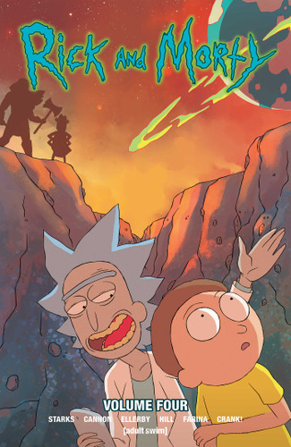Rick and Morty Vol. 4 (Rick and Morty) book cover by Kyle Starks