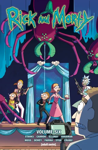 Rick and Morty Vol. 6 (Rick and Morty) book cover by Kyle Starks