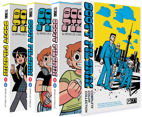 Scott Pilgrim Color Collection Slipcase Set (Scott Pilgrim) book cover by Bryan Lee O'Malley