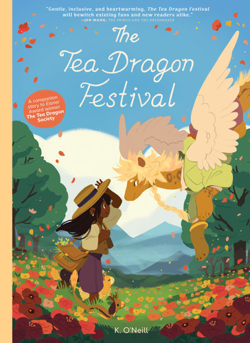 The Tea Dragon Festival (Tea Dragon) book cover by K. O'Neill