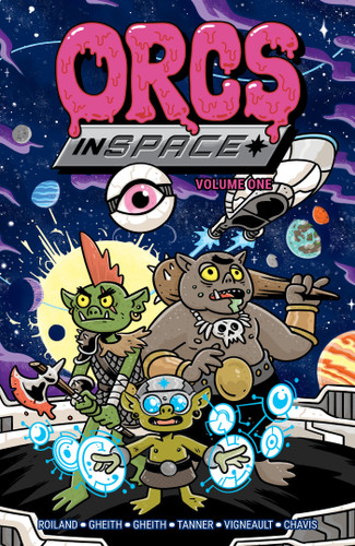 Orcs in Space Vol. 1 (Orcs in Space) book cover by Rashad Gheith, Abed Gheith, Michael Tanner