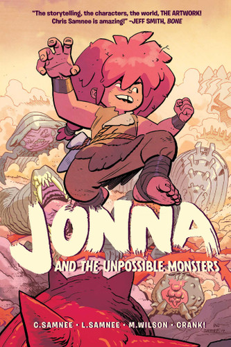 Jonna and the Unpossible Monsters Vol. 1 (Jonna and the Unpossible Monsters) book cover by Chris Samnee, Laura Samnee