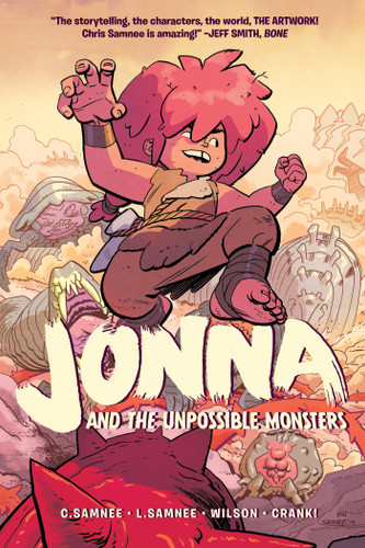 Jonna and the Unpossible Monsters Vol. 1 (Jonna and the Unpossible Monsters) book cover by Chris Samnee, Laura Samnee