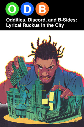 ODB: Oddities, Discord & B-Sides—Lyrical Ruckus in the City book cover by Ike Reed, David Gorden, Jason Pierre, Troy-Jeffrey Allen, Regine Sawyer, Chris Robinson