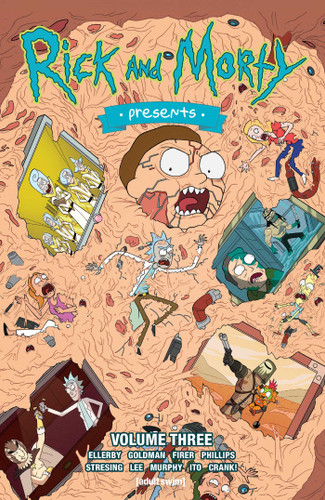 Rick and Morty Presents Vol. 3 (Rick and Morty) book cover by Marc Ellerby, Alex Firer, Jake Goldman