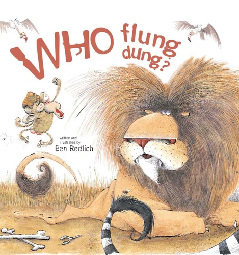 Who Flung Dung? book cover by Ben Redlich