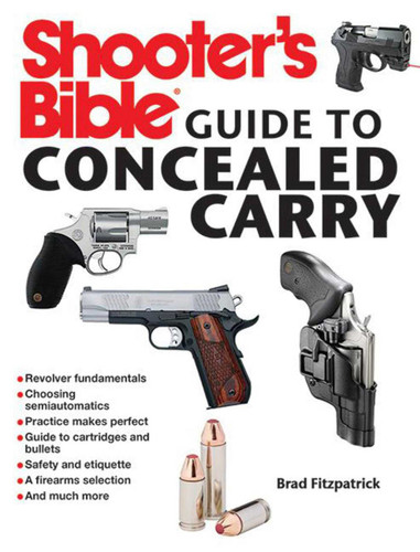 Shooter's Bible Guide to Concealed Carry book cover by Brad Fitzpatrick
