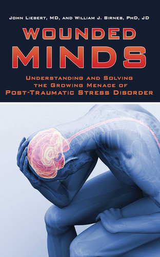 Wounded Minds: Understanding and Solving the Growing Menace of Post-Traumatic Stress Disorder book cover by John Liebert, William J. Birnes