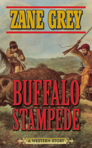 Buffalo Stampede: A Western Story book cover by Zane Grey