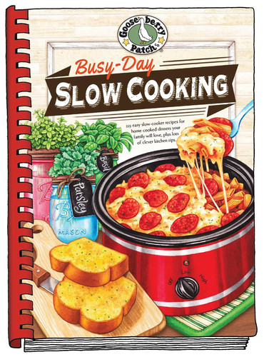 Busy-Day Slow Cooking Cookbook (Everyday Cookbook Collection) book cover by Gooseberry Patch