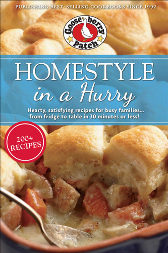 Homestyle in a Hurry (PB Everyday Cookbooks) book cover by Gooseberry Patch