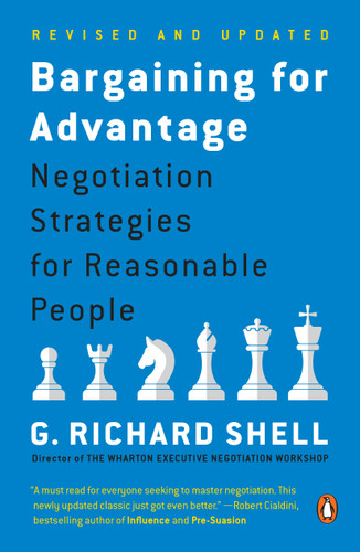 Bargaining for Advantage: Negotiation Strategies for Reasonable People book cover by G. Richard Shell