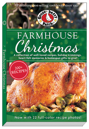 Farmhouse Christmas (PB Seasonal Cookbooks) book cover by Gooseberry Patch