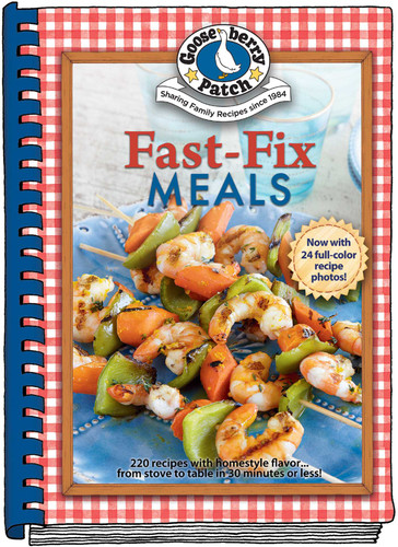 Fast-Fix Meals: From stove to table in 30 minutes or less! (Everyday Cookbook Collection) book cover by Gooseberry Patch