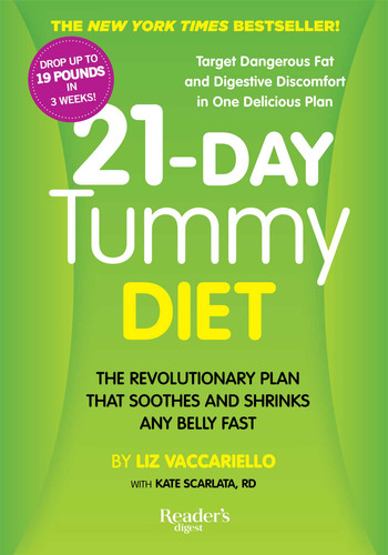 21-Day Tummy Diet: A Revolutionary Plan that Soothes and Shrinks Any Belly Fast book cover by Liz Vaccariello