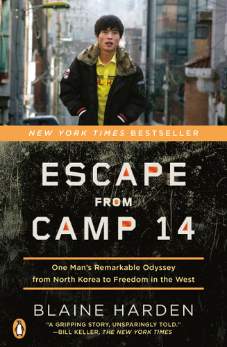 Escape from Camp 14: One Man's Remarkable Odyssey from North Korea to Freedom in the West book cover by Blaine Harden