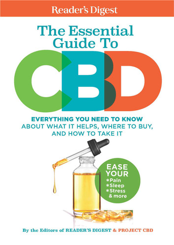 Reader's Digest The Essential Guide to CBD: Everything You  Need to Know About What It Helps, Where to Buy, And How to Take It (Reader's Digest Healthy) book cover by 