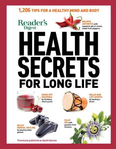 Reader's Digest Health Secrets for Long Life: 1206 Tips for a Healthy Mind and Body book cover by 