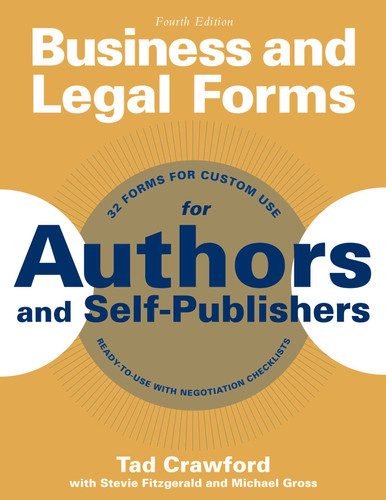 Business and Legal Forms for Authors and Self-Publishers (Business and Legal Forms Series) book cover by Tad Crawford, Stevie Fitzgerald, Michael Gross