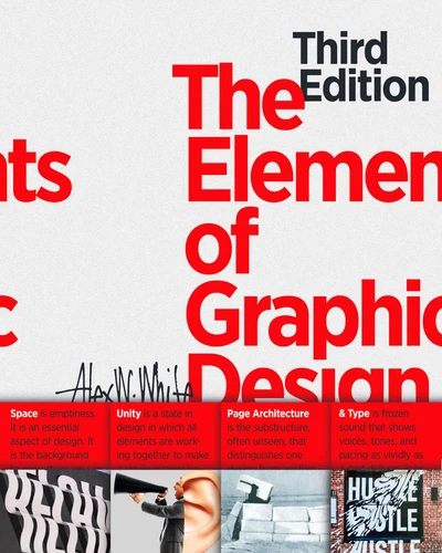 The Elements of Graphic Design: Space, Unity, Page Architecture, and Type book cover by Alex W. White